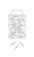 20 WEDO Pinnnadeln Diabolo weiss 20 WEDO Pinnnadeln Diabolo weiss