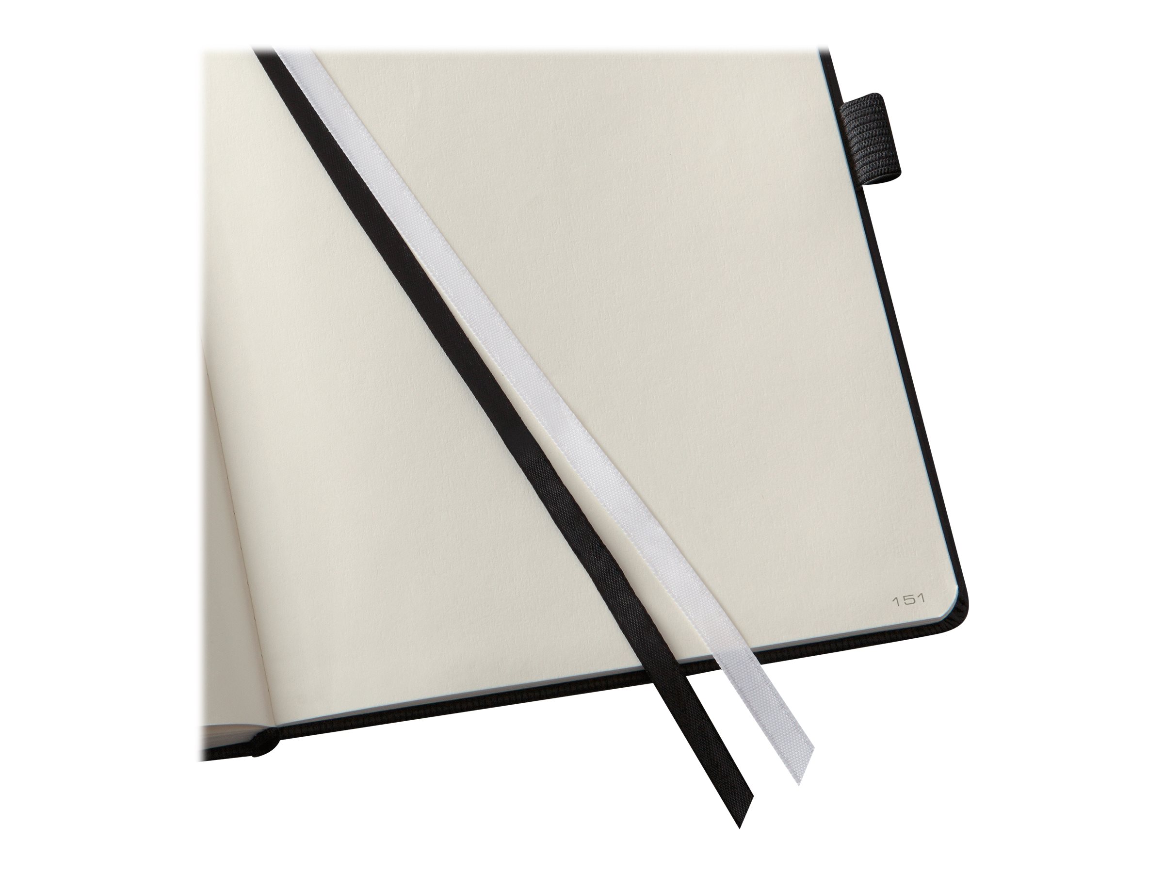 SIGEL Notizbuch Conceptum® ca. DIN A5 blanko, schwarz Softcover 194 Seiten