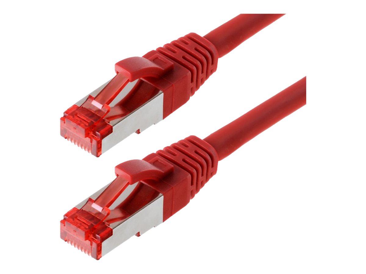 helos Patchkabel Cat 6 SFTP RJ45 rot 7,5m AWG277 LSZH GHMT