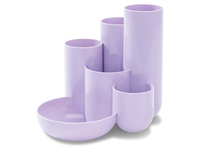 HAN Schreibtisch-Organizer CAMPUS pastelllila Polystyrol 6 Fächer 13,1 x 15,4 x 13,7 cm HAN Schreibtisch-Organizer CAMPUS pastelllila Polystyrol 6 Fächer 13,1 x 15,4 x 13,7 cm