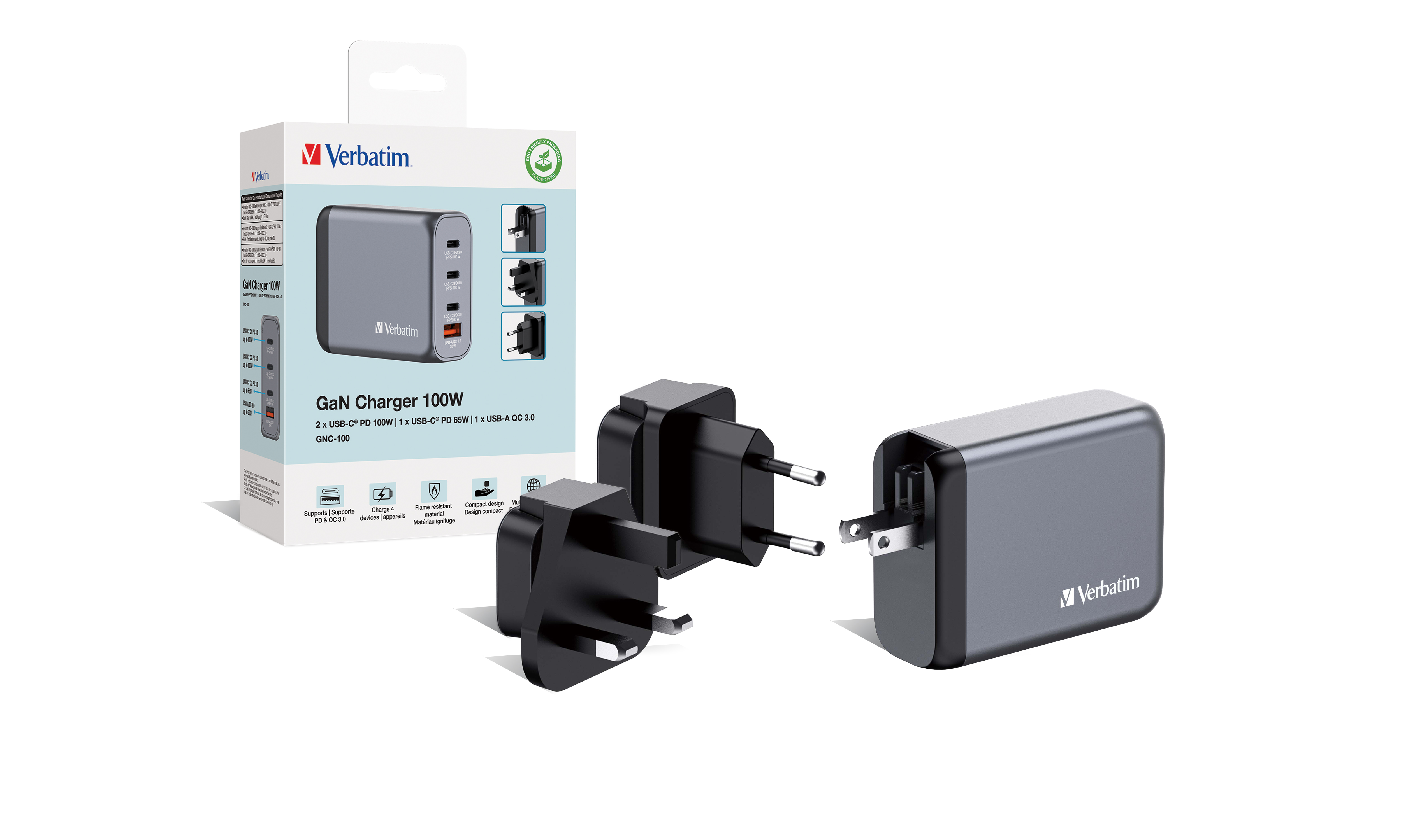 32202 VERBATIM GNC100 USB Ladegeraet