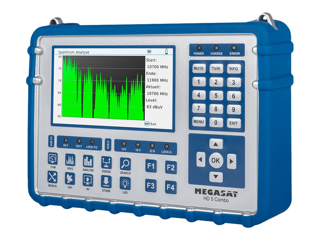 Megasat Satmessgerät HD5 Combo