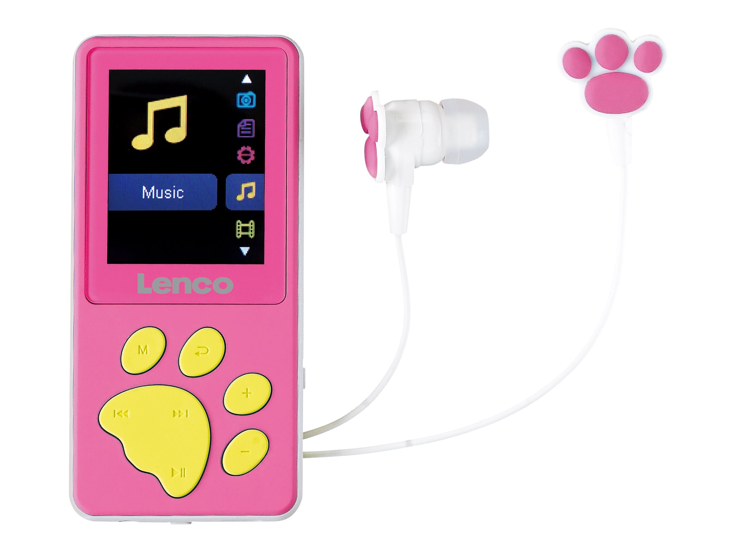 LENCO 8GB MP3, MP4 player mit 1,8 Display