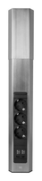 Bachmann CASIA 2 3xCEE7/3 1xUSB A/C Edelstahl-Optik