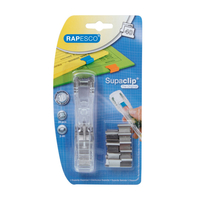 RAPESCO® Supaclip-Spender silber 1,6 cm RAPESCO® Supaclip-Spender silber 1,6 cm