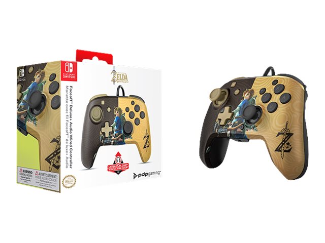 PDP Gaming Faceoff Deluxe+ Audio Wired Controller
