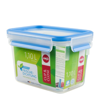 emsa Frischhaltedose CLIP & CLOSE 11,0 cm hoch transparent 1,1 l, 1 St. emsa Frischhaltedose CLIP & CLOSE 11,0 cm hoch transparent 1,1 l, 1 St.