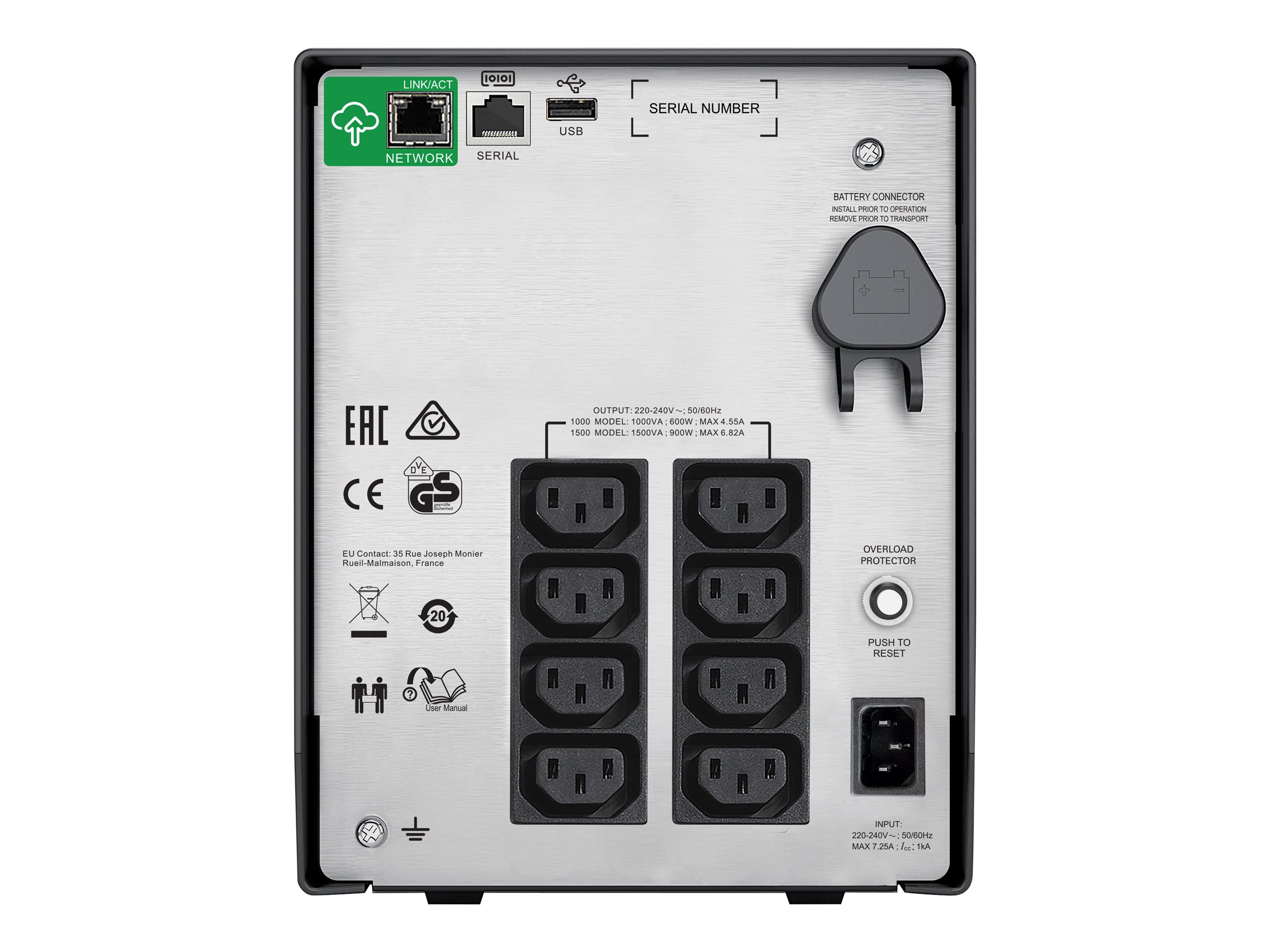 APC Smart-UPS C 1000VA LCD 230V with SmartConnect
