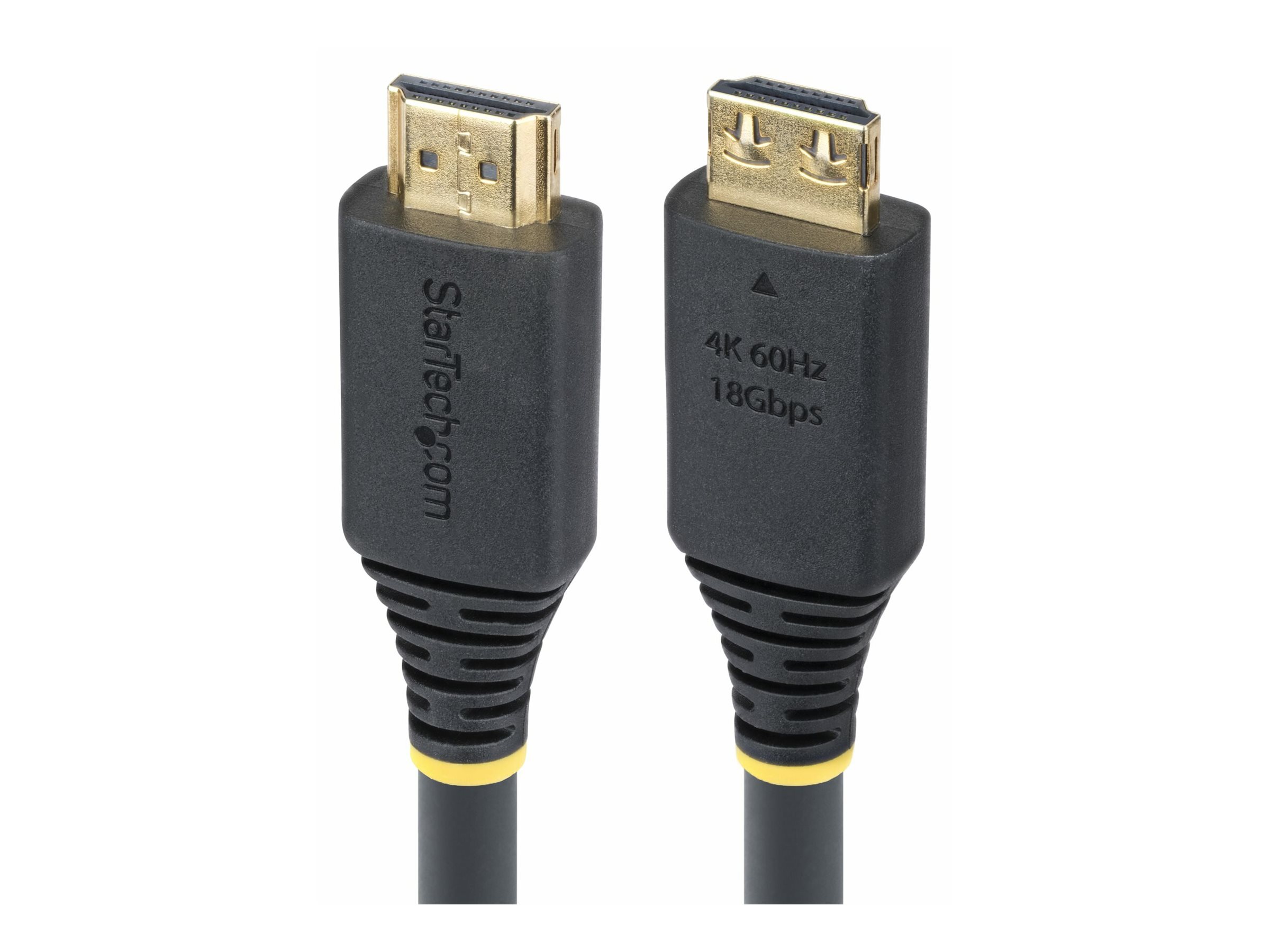 STARTECHCOM 7m High Speed HDMI Kabel mit Griffsteckern 4K 60Hz und 1440p 144Hz 18Gbps UHD HDMI ArceArc Kabel mit TPEMantel