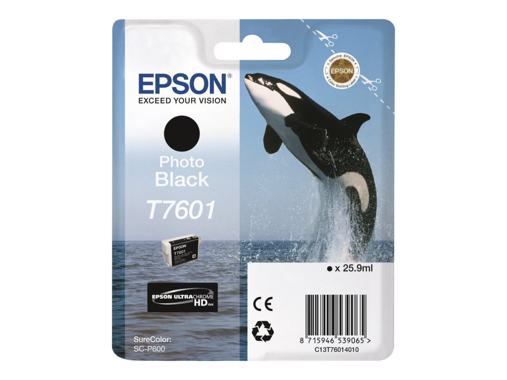 EPSON T7601  Foto schwarz Druckerpatrone
