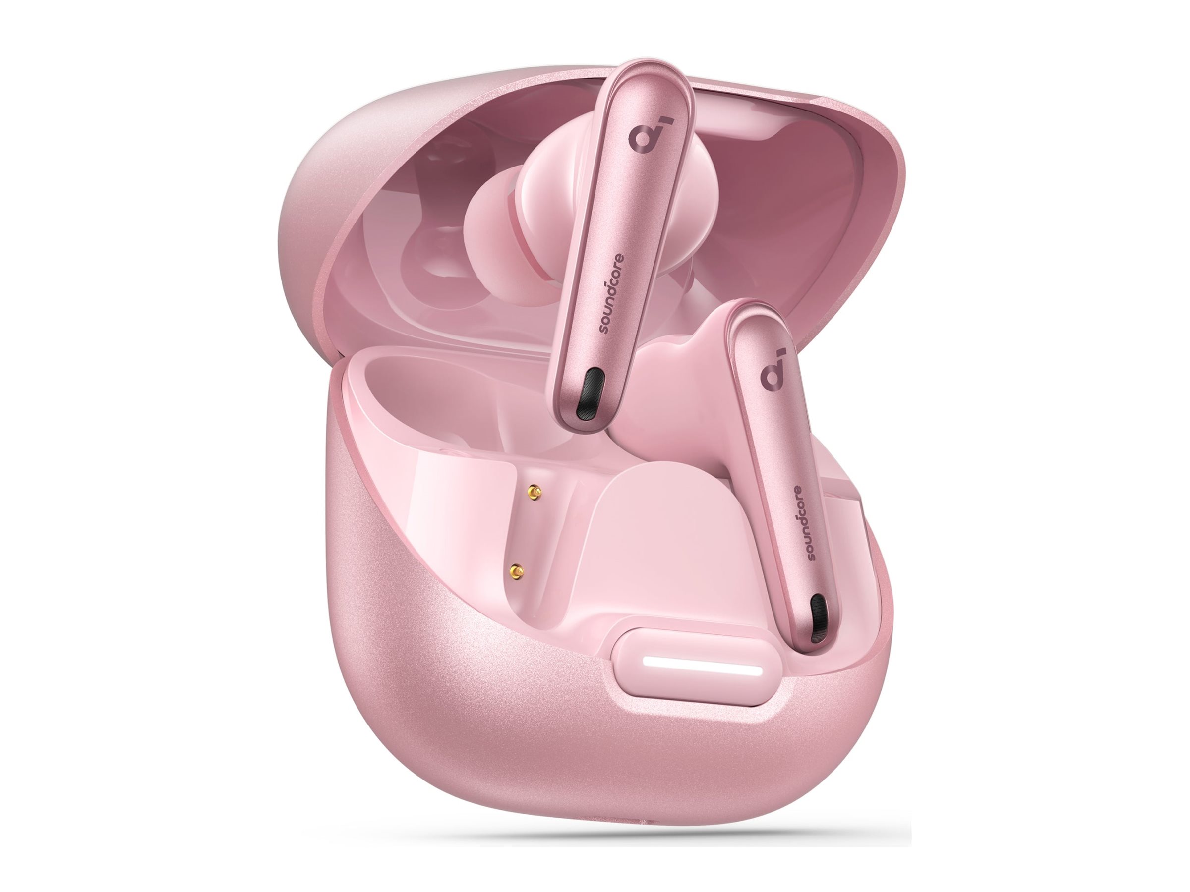 ANKER Soundcore Liberty 4 NC pink True-Wireless Earbuds ANC 2.0 11mm Audiotreiber Hi-Res Sound LDAC EQ mit HearID IPX4 6 Mikros