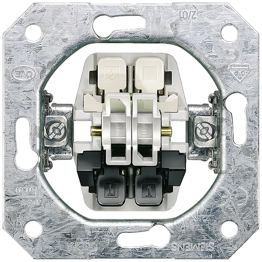 Siemens UP-Schaltergeräteeinsatz 5TA2154 16A 250V Siemens UP-Schaltergeräteeinsatz 5TA2154 16A 250V
