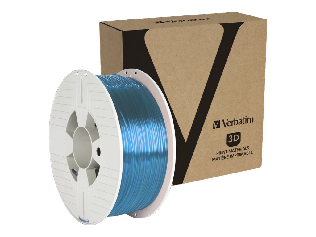 PETG 1.75mm BLUE TRANSPARENT 1kg