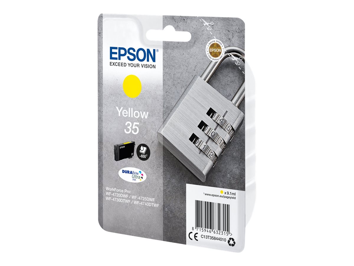 C13T35844010 EPSON WF Tinte yellow ST C13T35844010 EPSON WF Tinte yellow ST