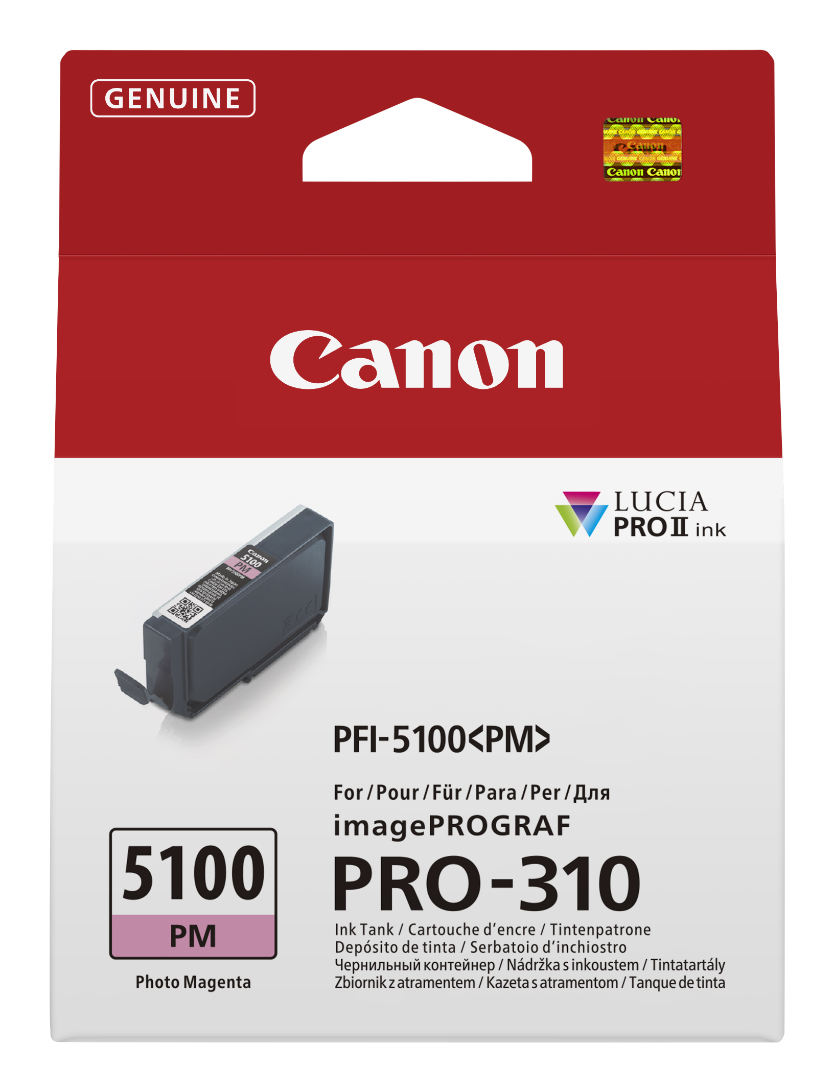 Canon PFI5100 PM Foto magenta Druckerpatrone
