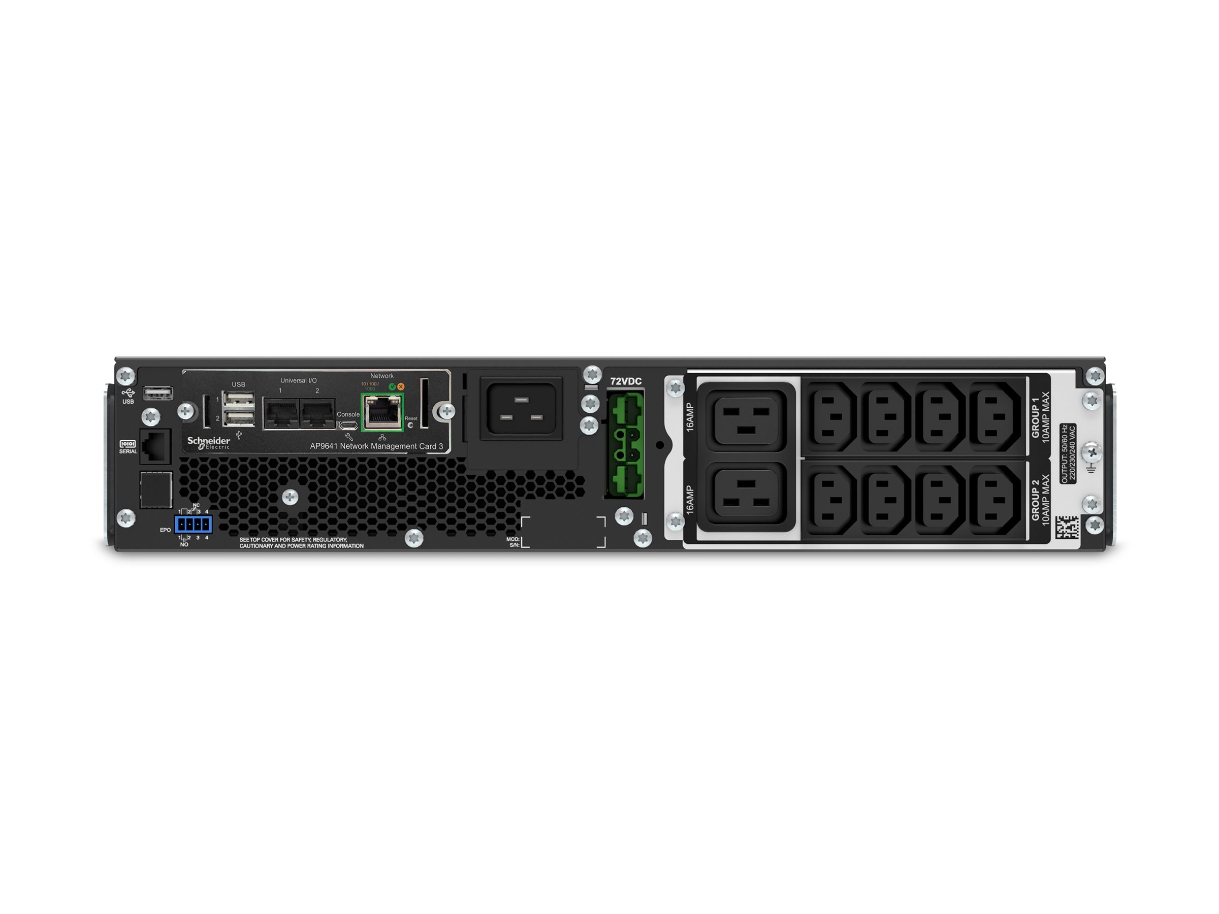 APC Smart-UPS SRT 2200VA RM 230V Network Card APC Smart-UPS SRT 2200VA RM 230V Network Card
