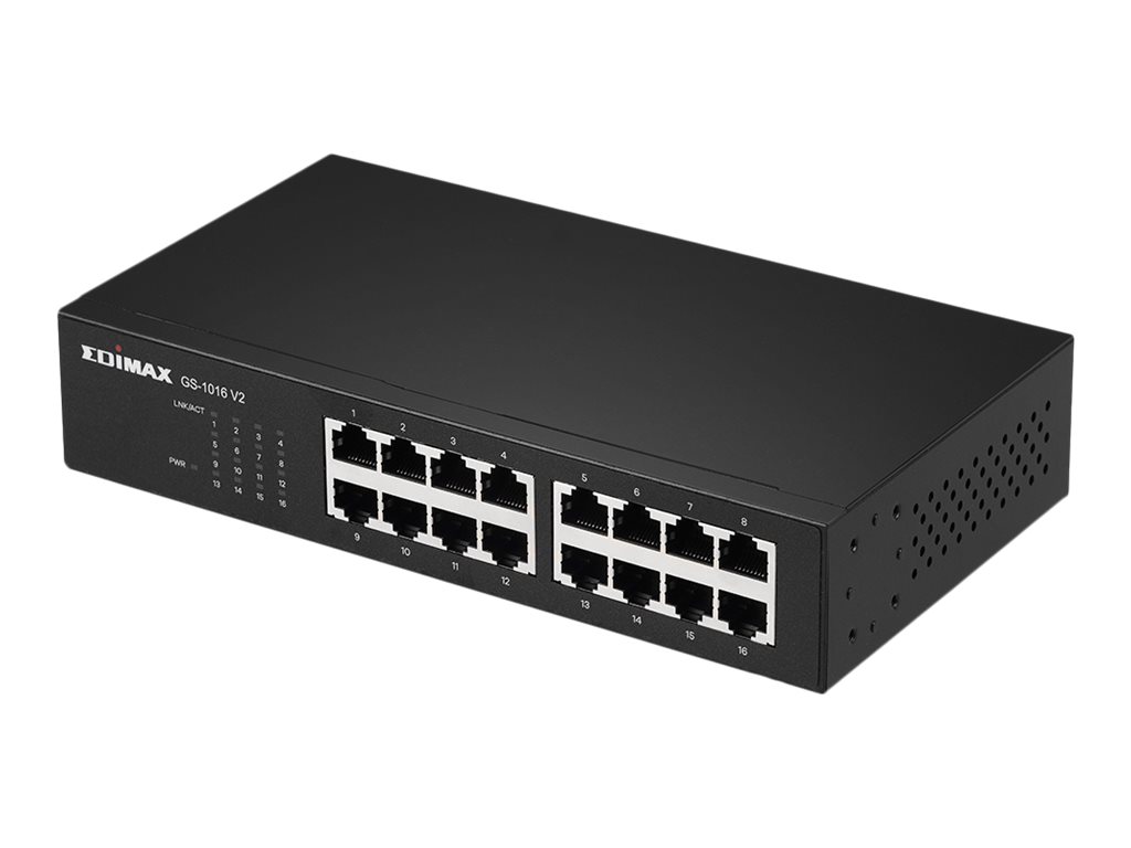 Edimax Gigabit Switch mit 16 Ports 19" Edimax Gigabit Switch mit 16 Ports 19"