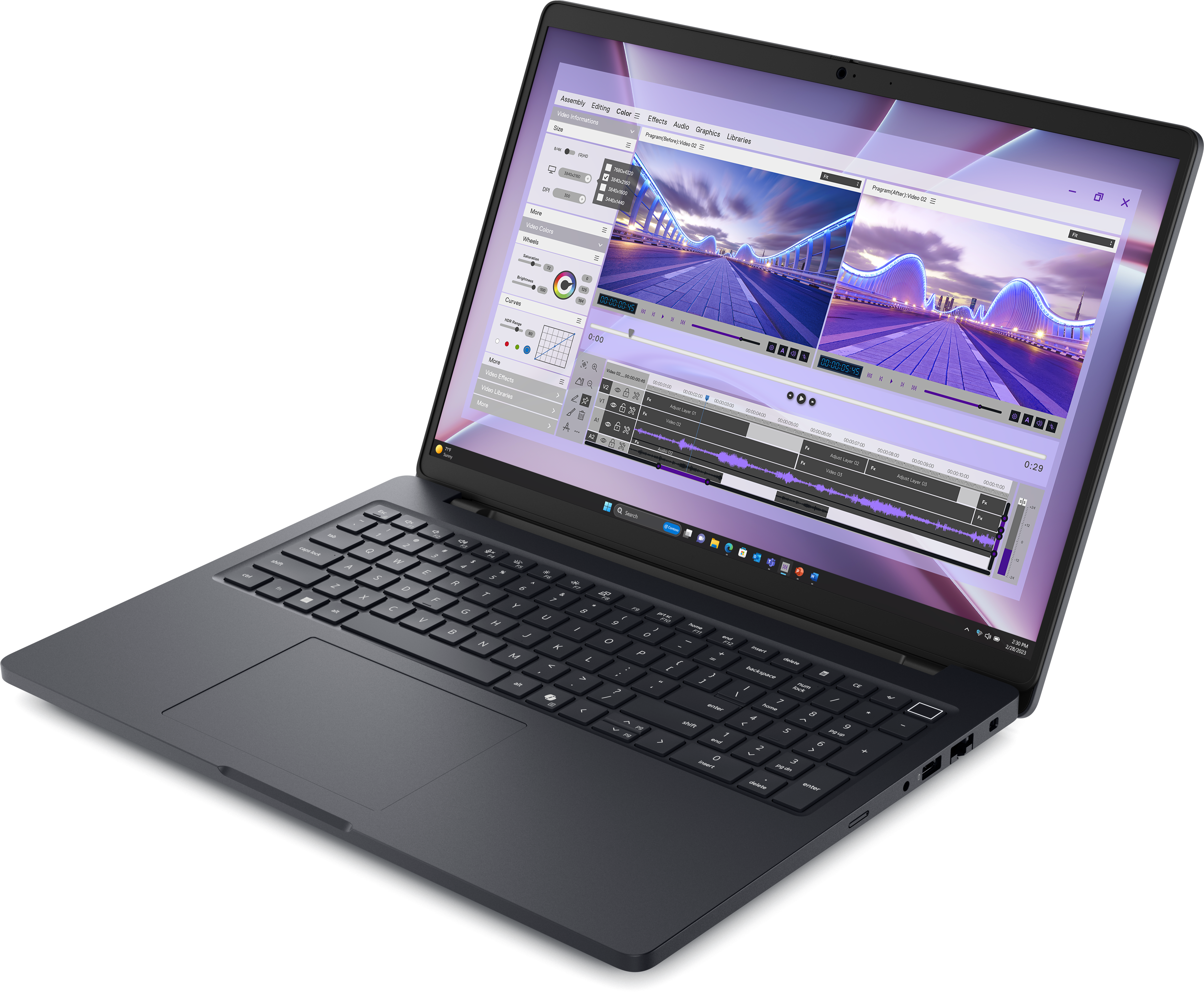 DELL Pro Max 16 MC16250 Intel Core Ultra 7 265H 40,64cm 16Zoll FHD 64GB 1TB SSD Nvidia RTX 1000 WLAN Backlit Kb W11P 3Y Basic Onsit