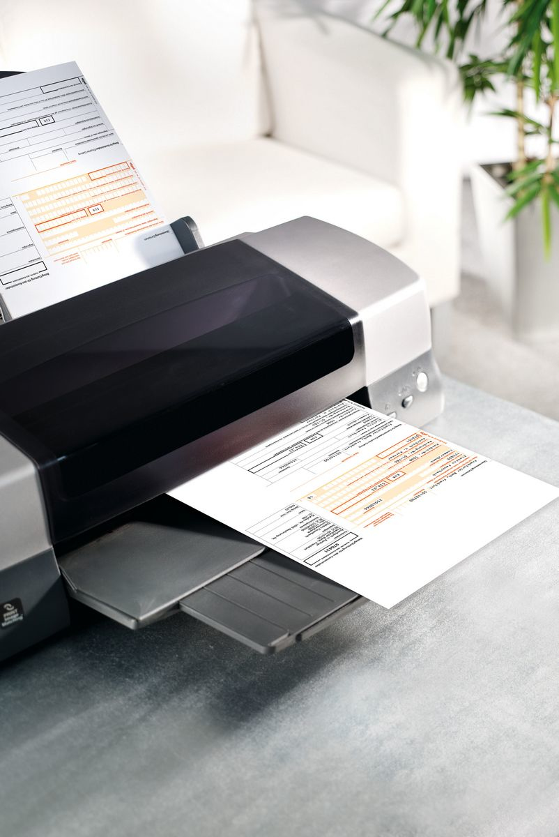 SIGEL SEPAVerrechnungsscheck Bankformulare ZV532, 250 Blatt