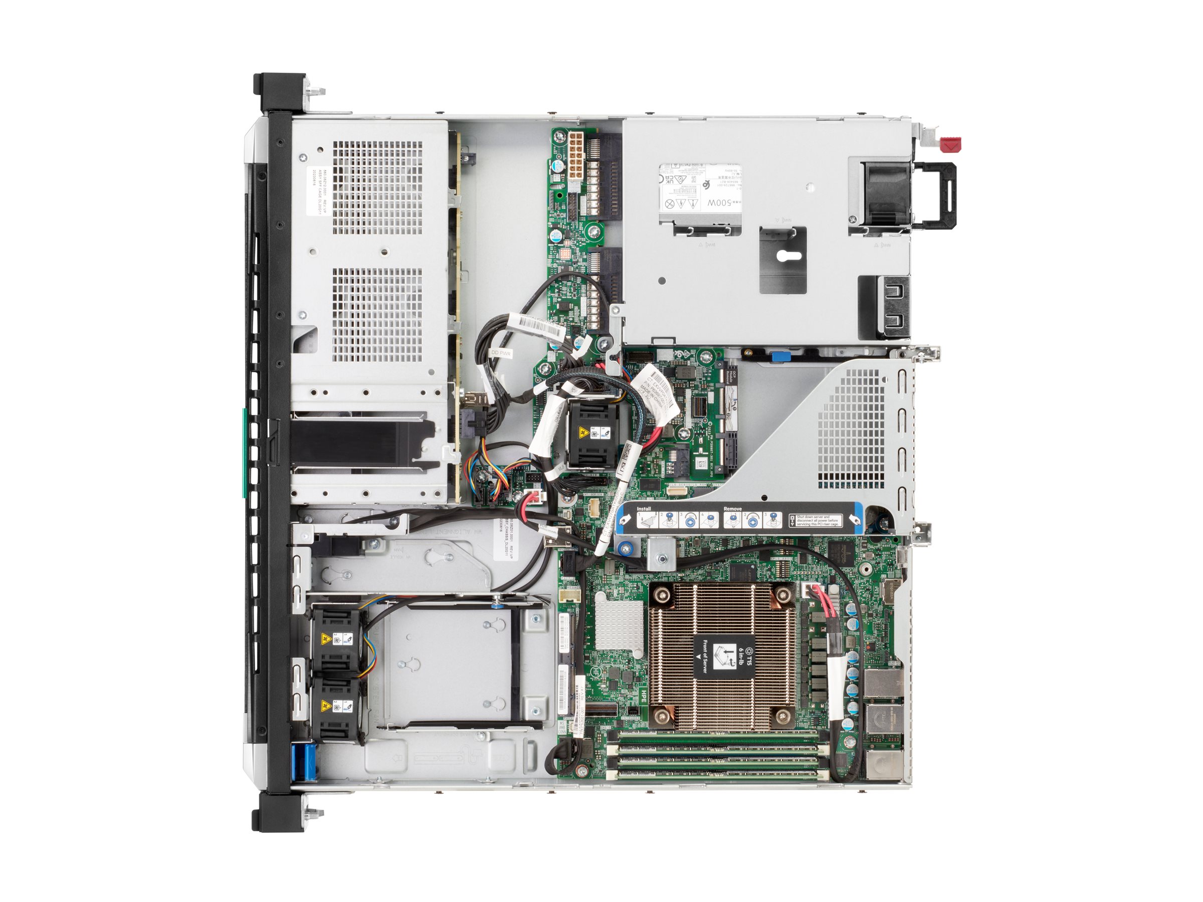 HPE ProLiant DL20 Gen11 1HE Xeon E-2414 4-Core 2.6GHz 1x16GB-U 2xLFF Non-Hot Plug VROC 290W Server