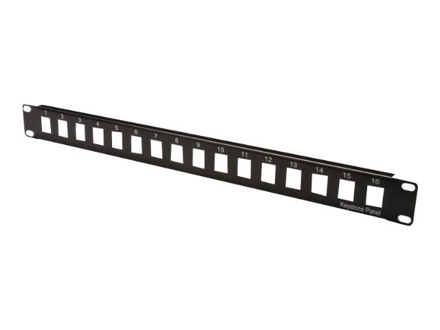 DIGITUS 1HE Modular Patch Panel ungeschirmt 16Port blank