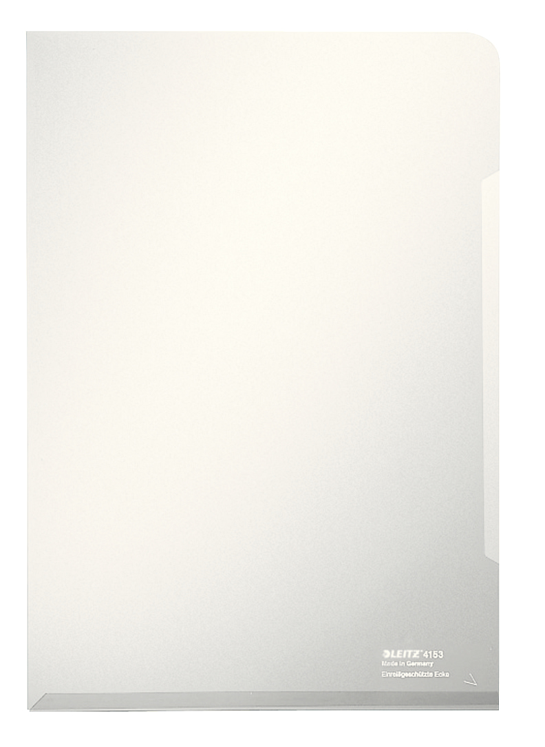 100 LEITZ SichthÃ¼llen Super Premium 4153 DIN A4 farbsortiert glatt 0,15 mm