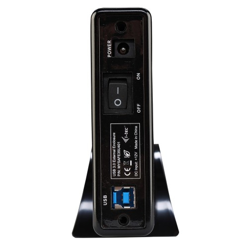 ITEC USB 30 Mysafe externes 89cm 35Z Festplattengehaeuse fuer SATA IIIIII HDD SSD Case Alugehaeuse fuer optimale Kuehlung