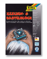 folia Zeichenblock schwarz 10 Blatt DIN A3 folia Zeichenblock schwarz 10 Blatt DIN A3