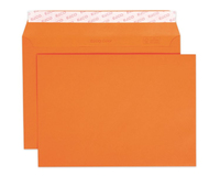 ELCO Briefumschlaege Color DIN C5 ohne Fenster orange haftklebend 25 St. ELCO Briefumschlaege Color DIN C5 ohne Fenster orange haftklebend 25 St.