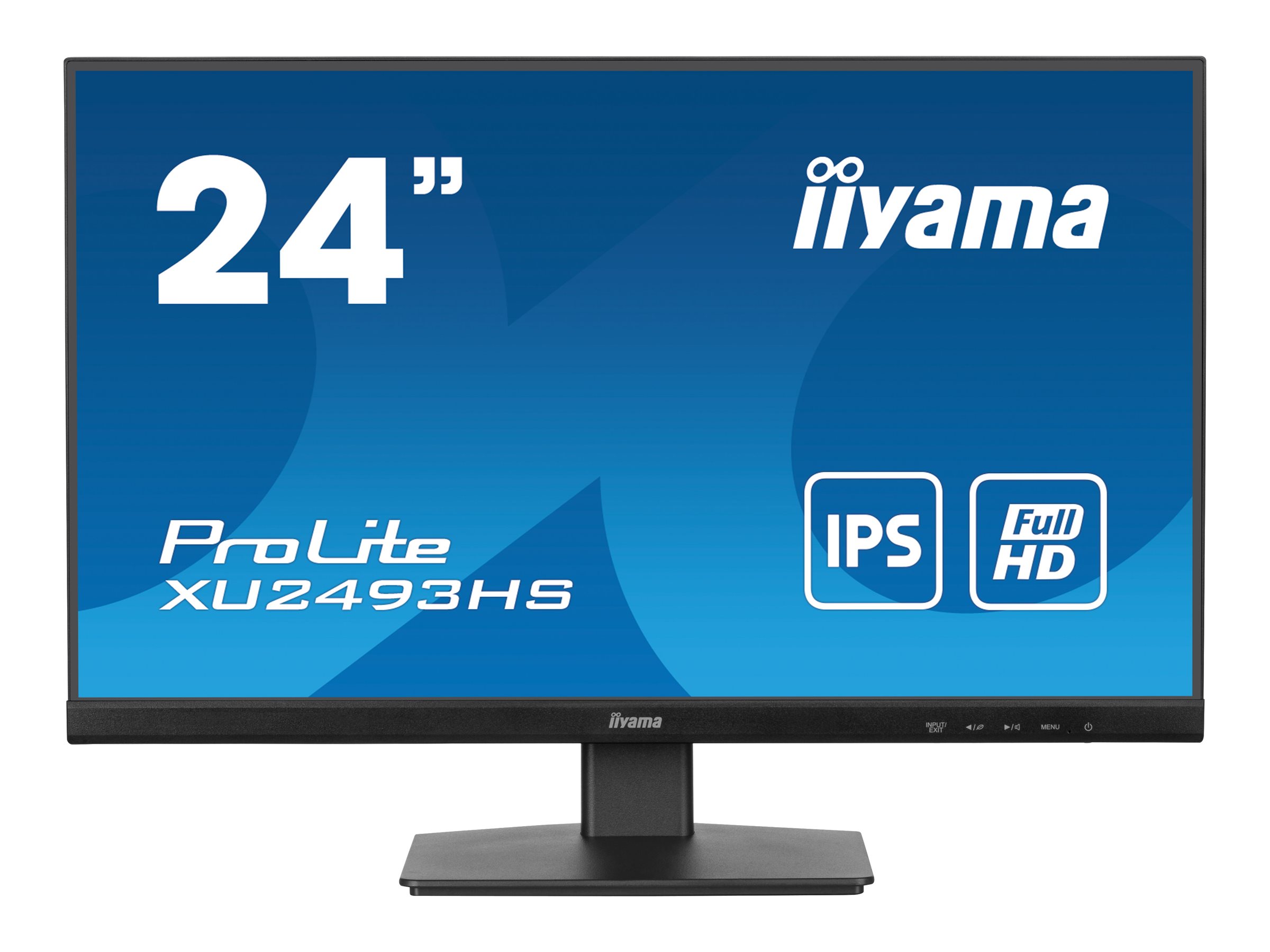 IIYAMA XU2493HS-B6 60,96cm 24Zoll ETE IPS-panel 1920x1080 100Hz 250cd/m Speakers HDMI DisplayPort IIYAMA XU2493HS-B6 60,96cm 24Zoll ETE IPS-panel 1920x1080 100Hz 250cd/m Speakers HDMI DisplayPort