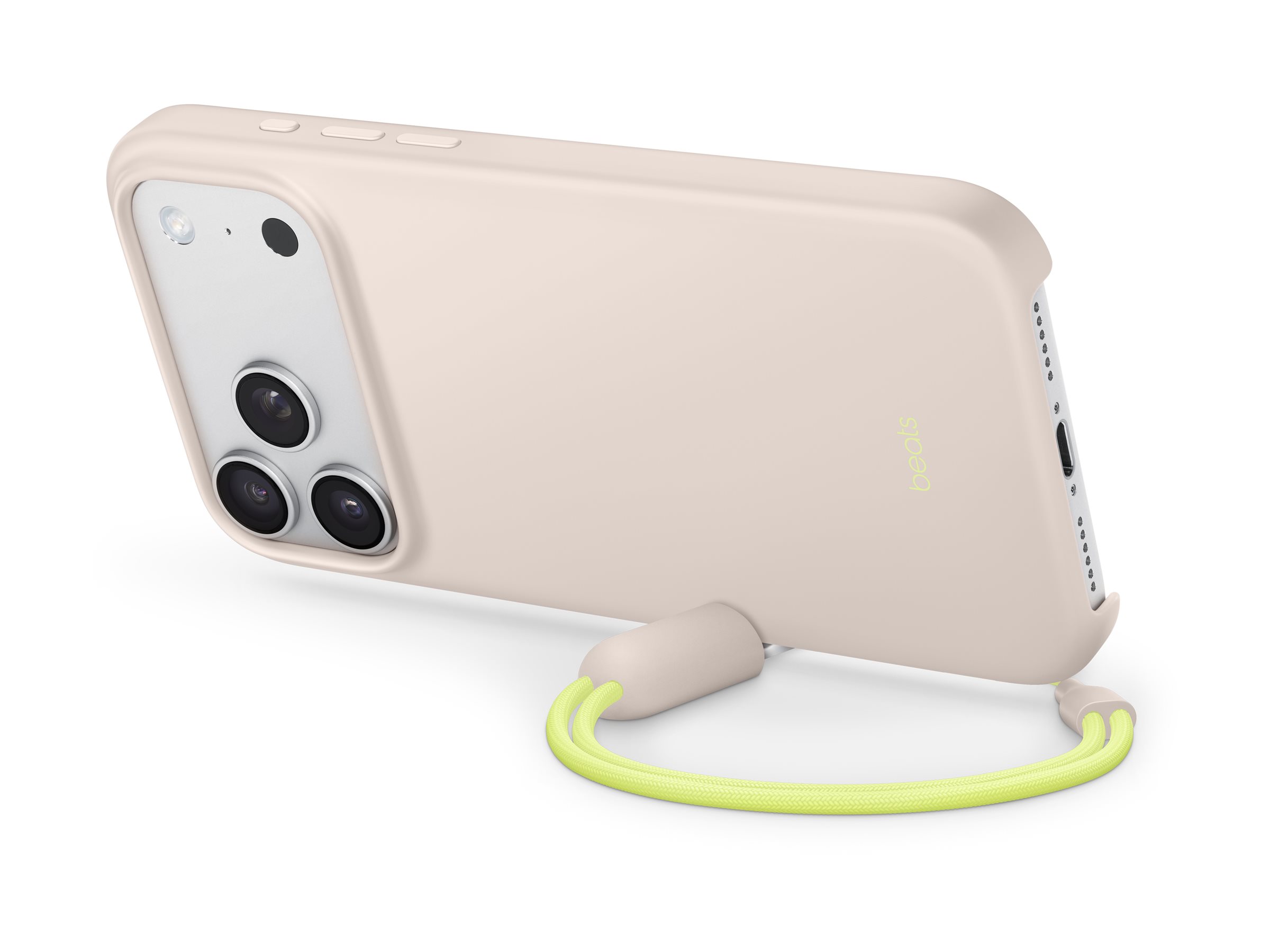 APPLE Beats iPhone 17 Pro Max Kickstand Case with MagSafe and Camera Control Lime Stone