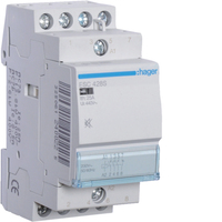 Hager Schütz ESC428S 25A 3S+1Ö 230V brummfrei Hager Schütz ESC428S 25A 3S+1Ö 230V brummfrei