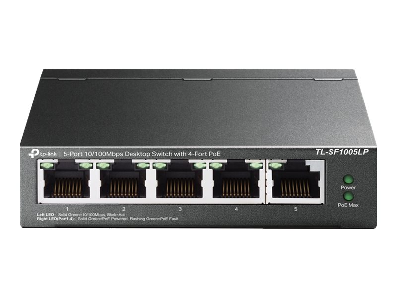 TL-SF1005LP 5-Port 10/100Mbps (4x PoE) Switch