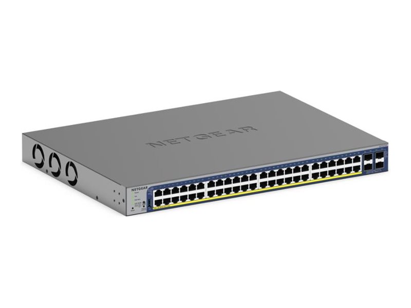 NETGEAR 48P GE POE+ Smart Switch W/10G SFP+ GS752TXPV3 NETGEAR 48P GE POE+ Smart Switch W/10G SFP+ GS752TXPV3