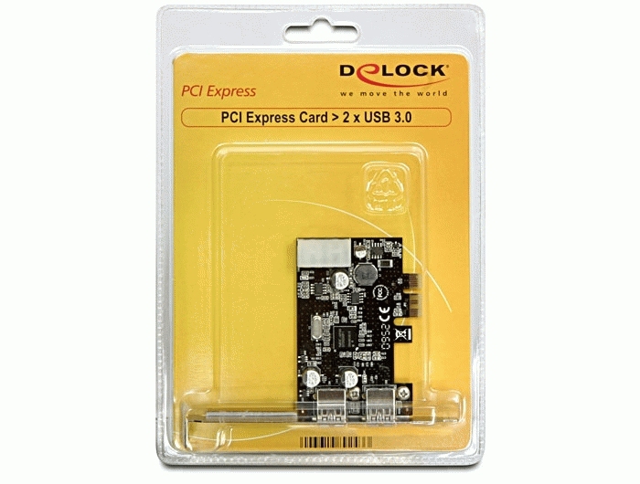 DELOCK PCI Express Card > 2x USB 3.0