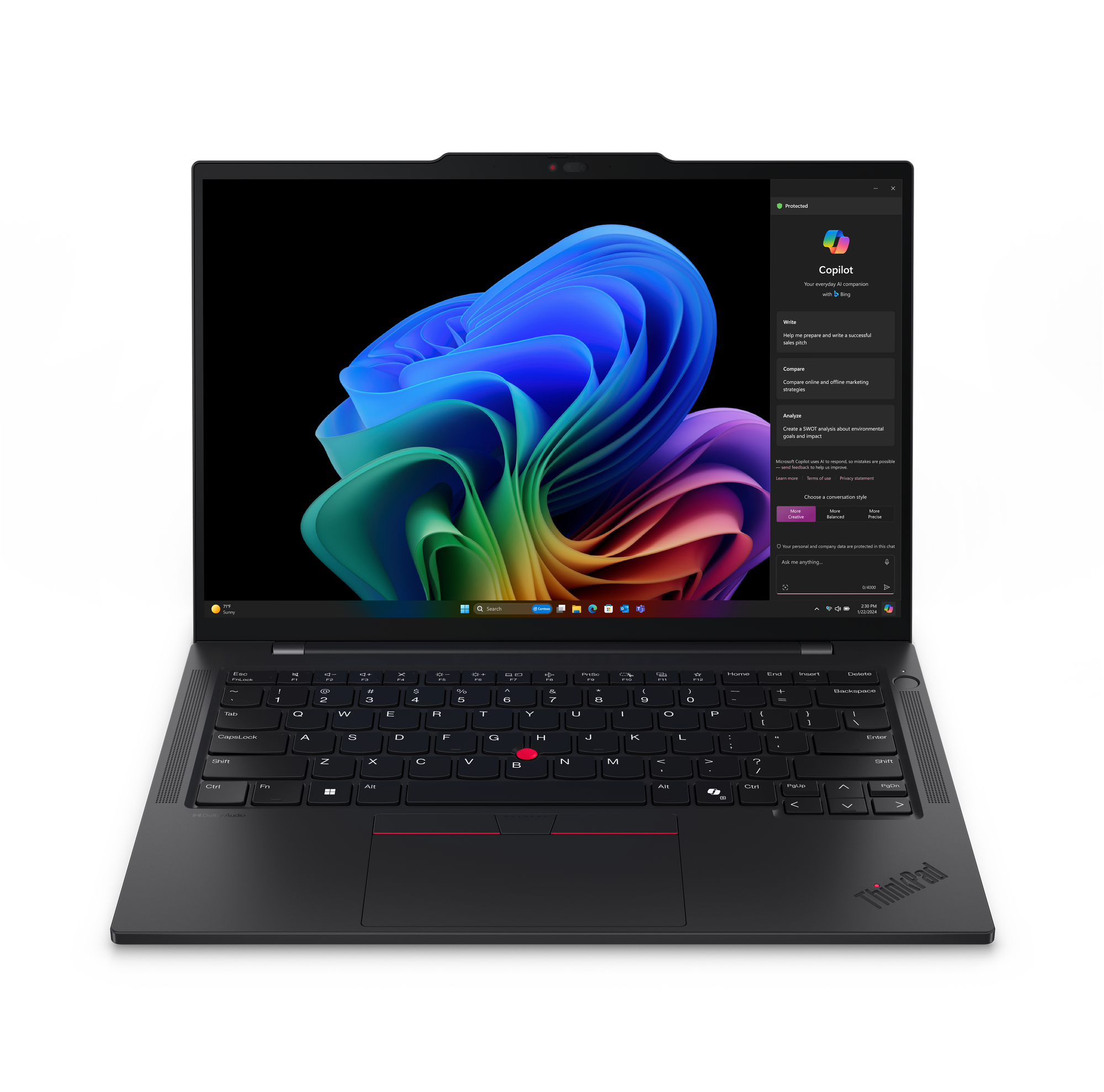 Lenovo ThinkPad T14s G6 14 Zoll WUXGA Snapdragon X Elite X1E-78-100