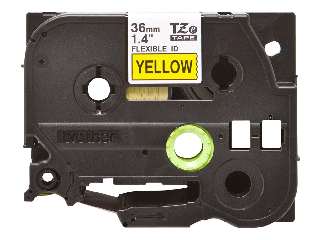 TZEFX661 BROTHER PTOUCH 36mm GELB-SCHW