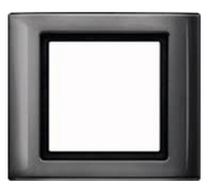 Merten Rahmen Aquadesign 400114 1f. anthrazit Merten Rahmen Aquadesign 400114 1f. anthrazit