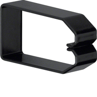 TEHA Drahthalteklammer B800403 schwarz