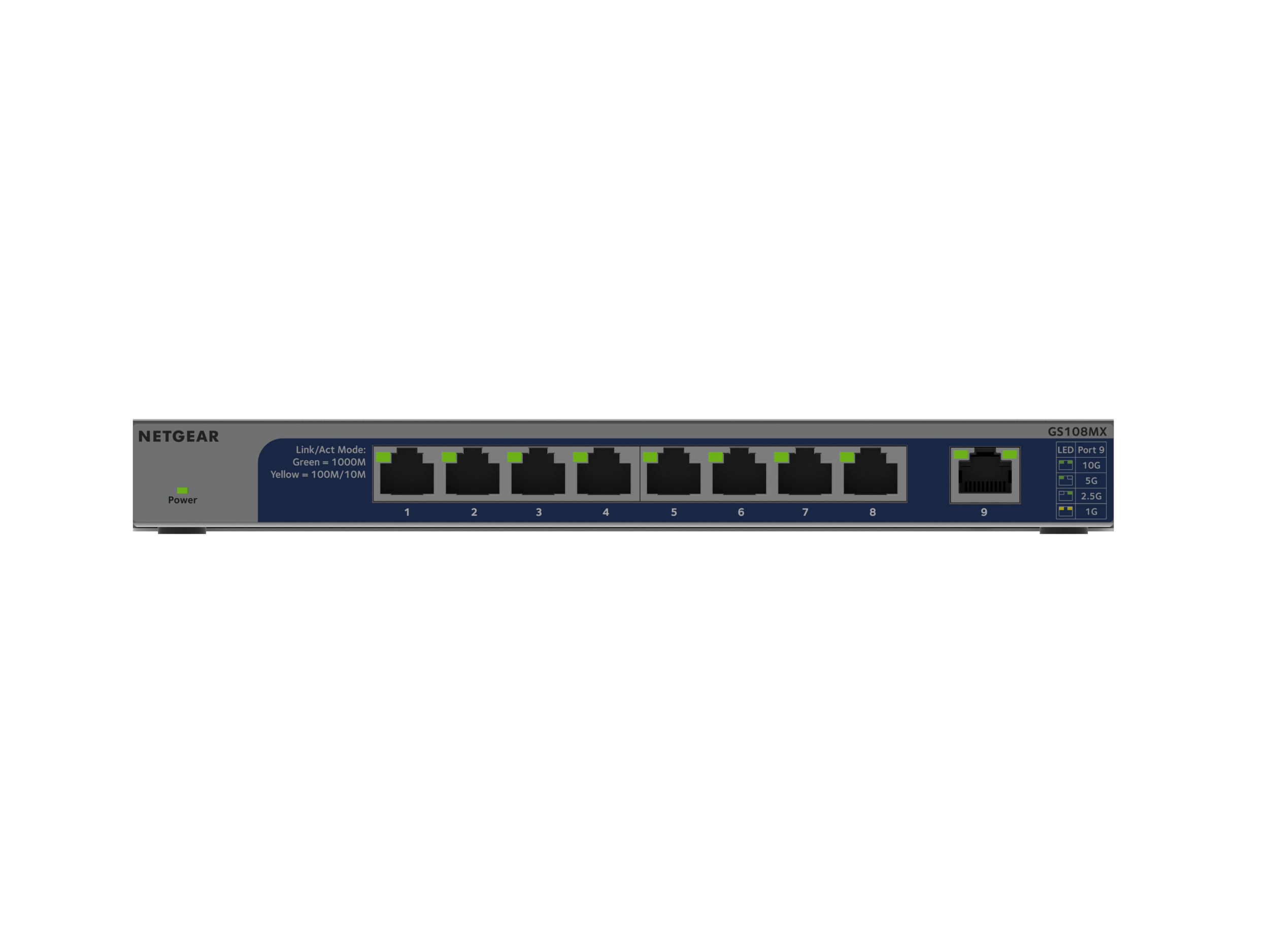 NETGEAR Switch 8x GE GS108MX unmanaged