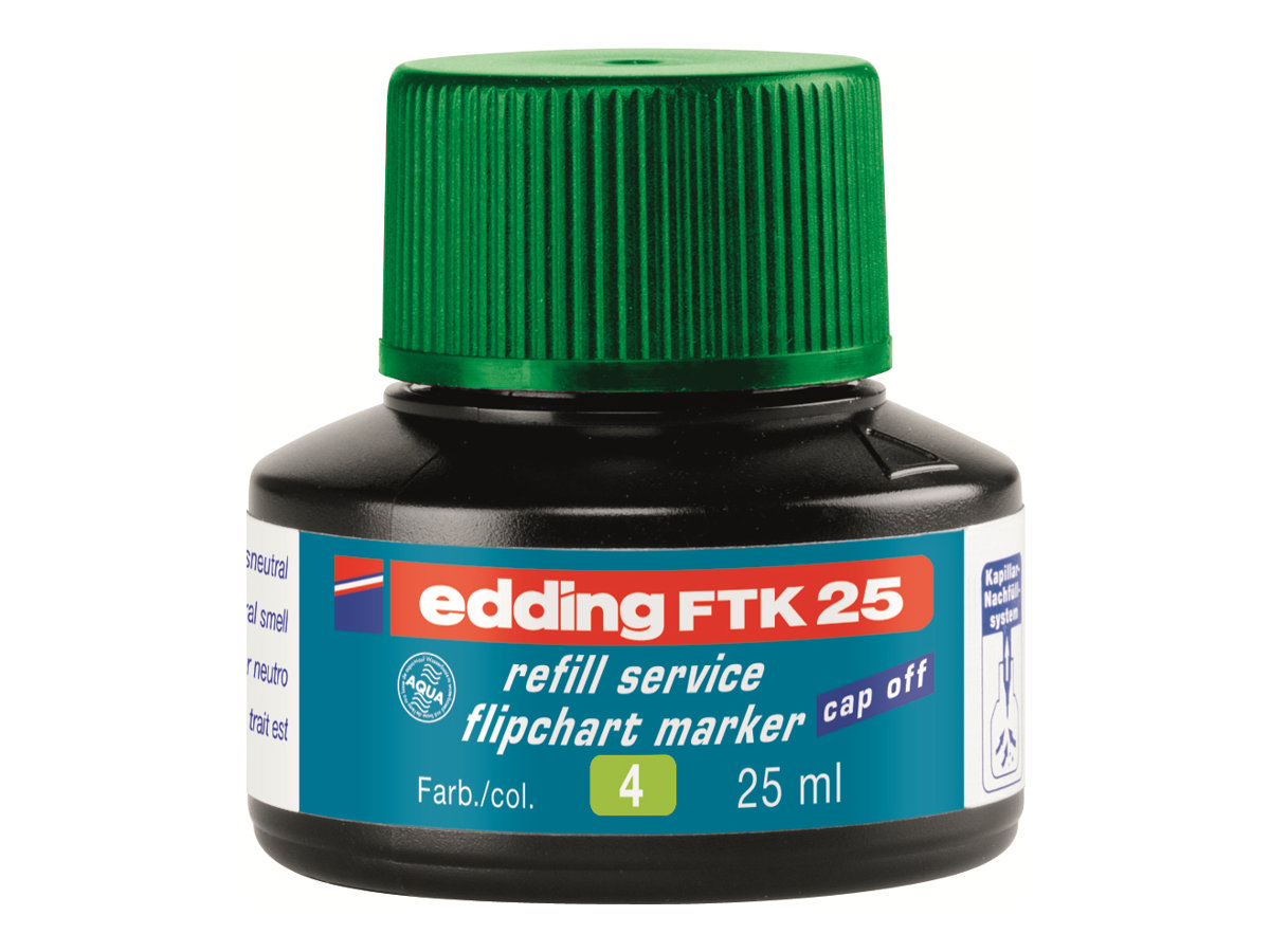 edding Nachfülltinte FTK 25 grün