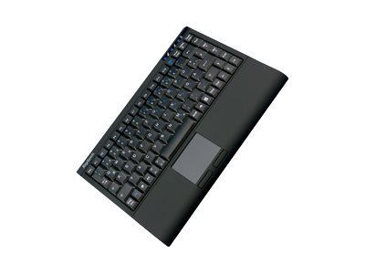 KEYSONIC ACK-540U+ Mini-Tastatur schwarz flacher Bauform Touchpad SoftTouch Funktionstasten USB Plug und Play (UK) KEYSONIC ACK-540U+ Mini-Tastatur schwarz flacher Bauform Touchpad SoftTouch Funktionstasten USB Plug und Play (UK)