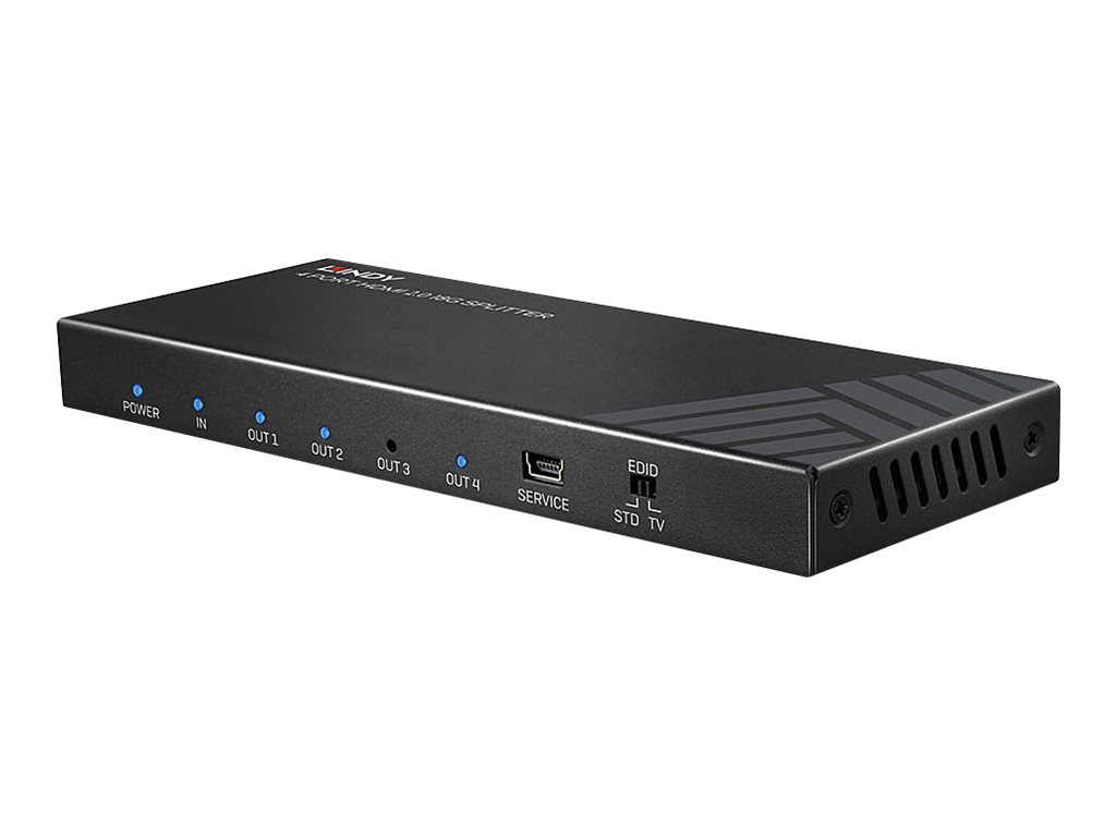 LINDY 4 Port HDMI 18G Splitter LINDY 4 Port HDMI 18G Splitter