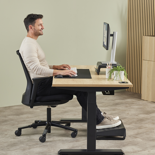 Fellowes Handballenauflage Breyta schwarz