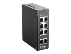 D-LINK DIS-100E-8W 8-Port Unmanaged Layer2 Fast Ethernet Industrie Switch
