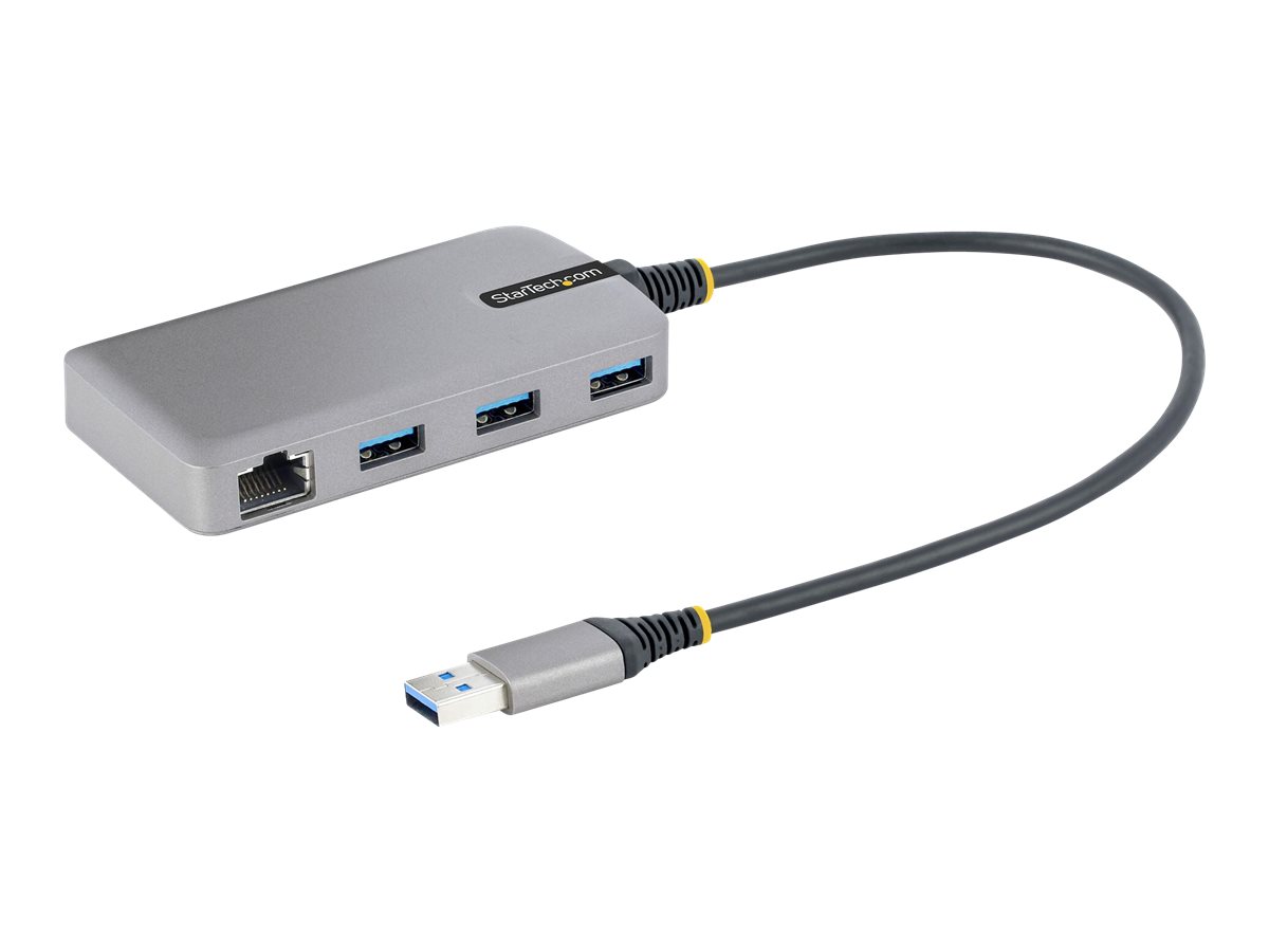 USB Hub StarTech USB 3 Port Ethernet 3x USB