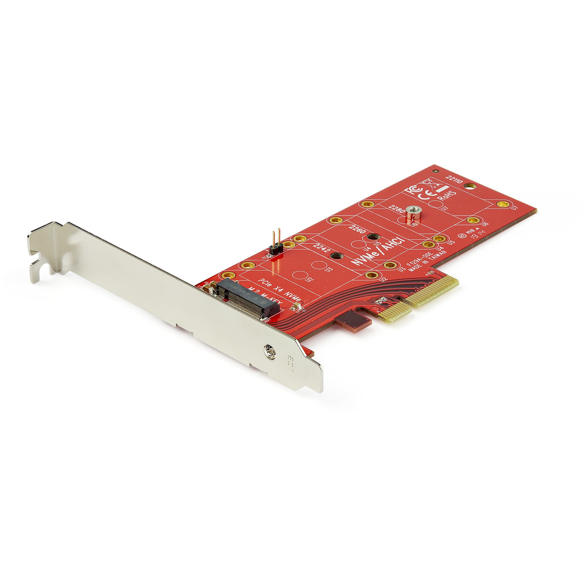 STARTECHCOM x4 PCIe Expansion card to M2 NGFF NVMe SSD Adapter Card