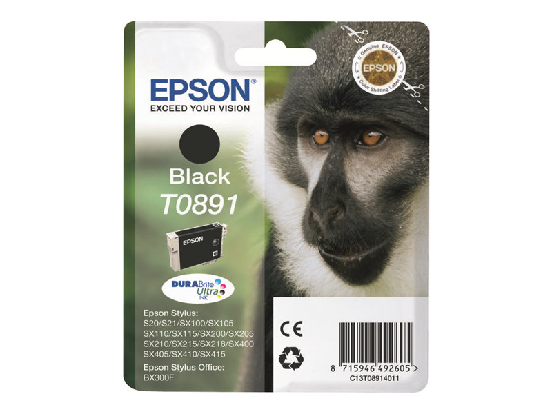 C13T08914011 EPSON BX Tinte black 180