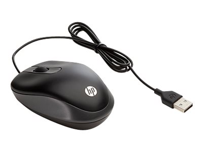 HP Travel Maus kabelgebunden schwarz