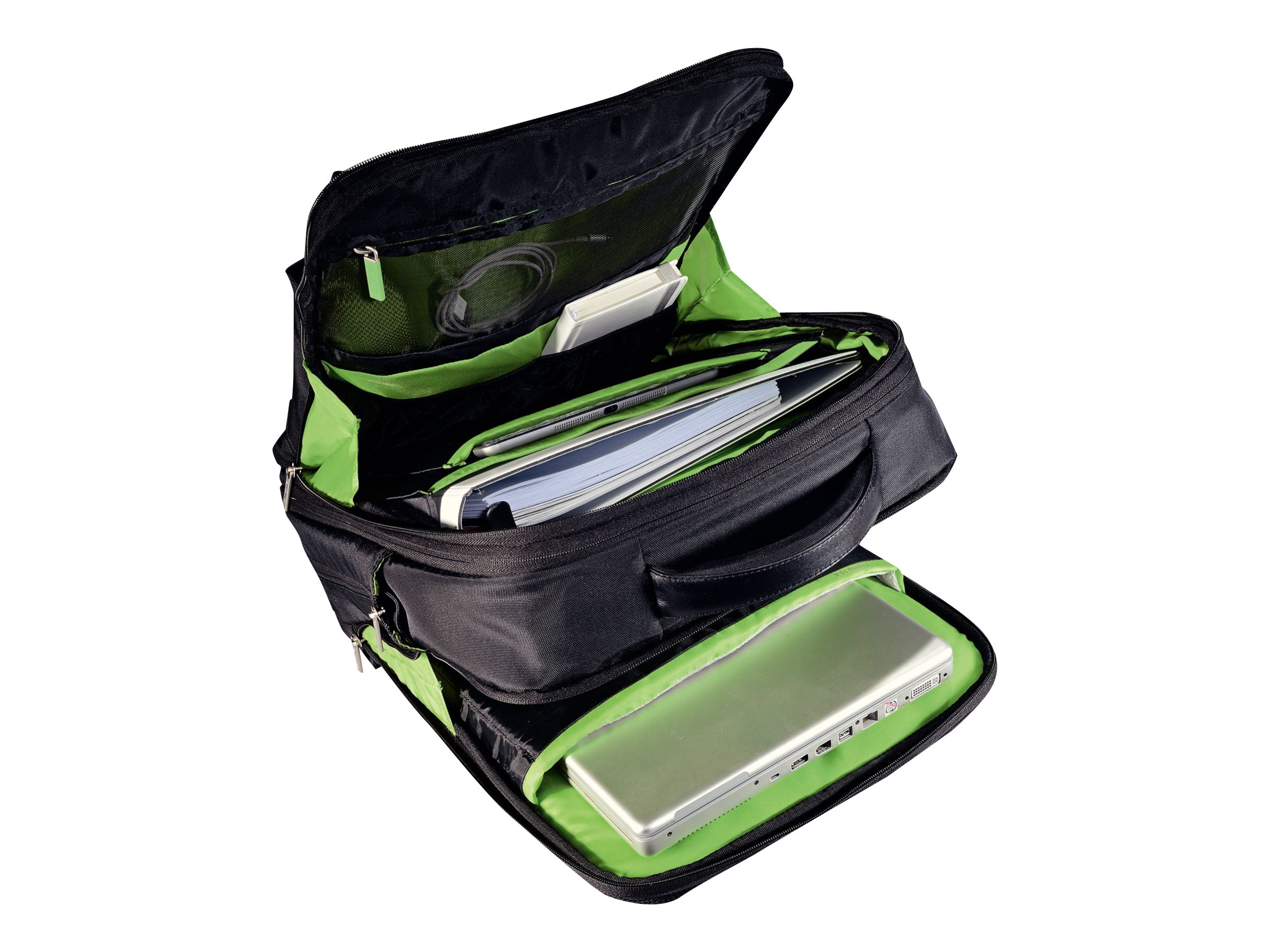 LEITZ LaptopRucksack Complete 15,6 Zoll Smart Traveller Kunstfaser schwarz bis 39,6 cm 15,6 Zoll